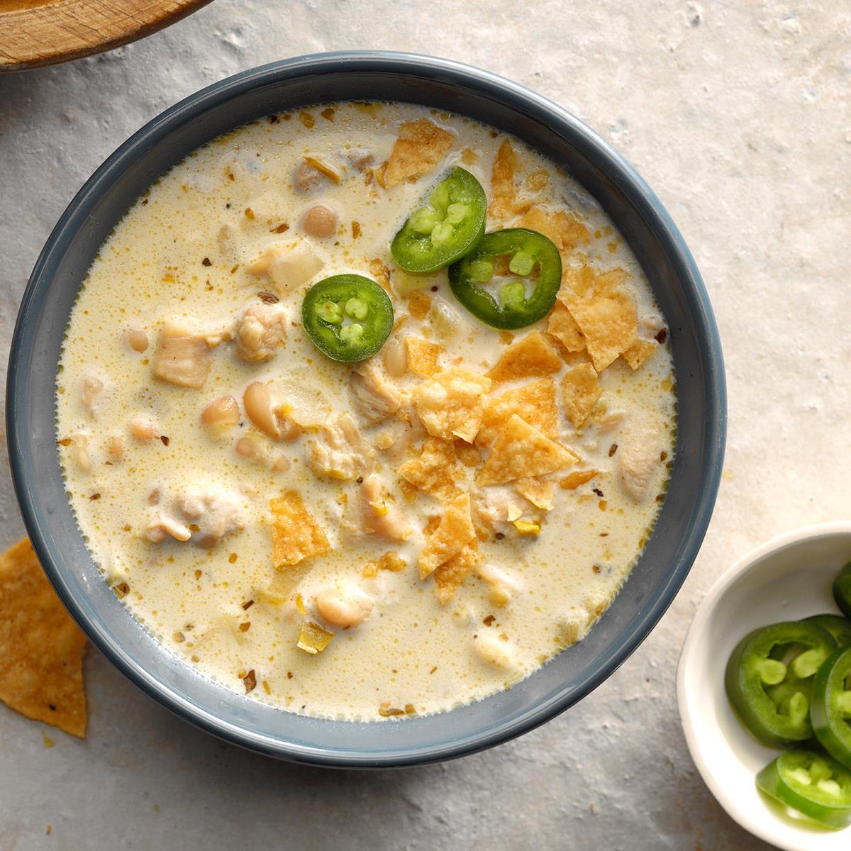 Creamy White Chicken Chili