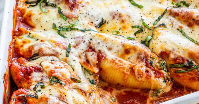 Stuffed Shells with Marinara
